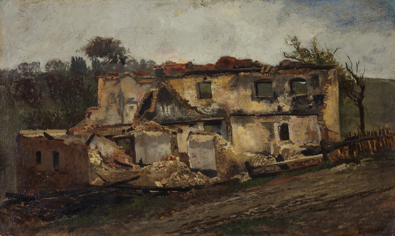 Peter Burnitz - Destroyed House