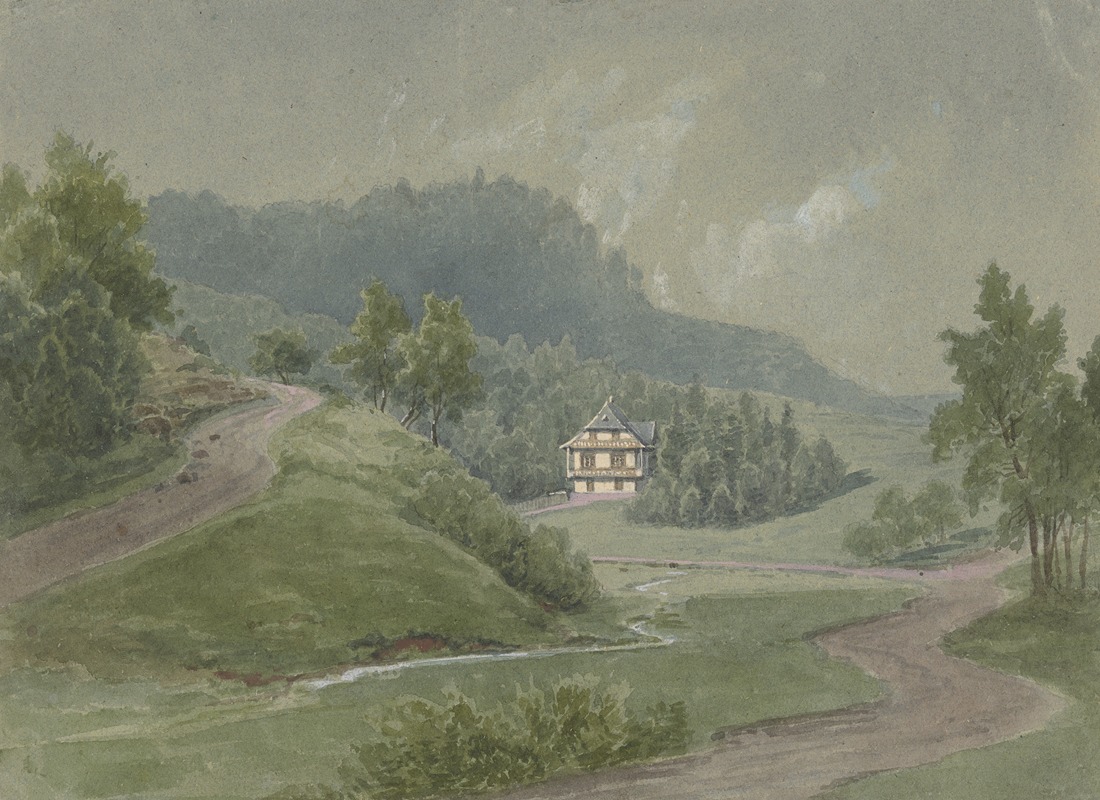 Peter Burnitz - Section of the Odenwald