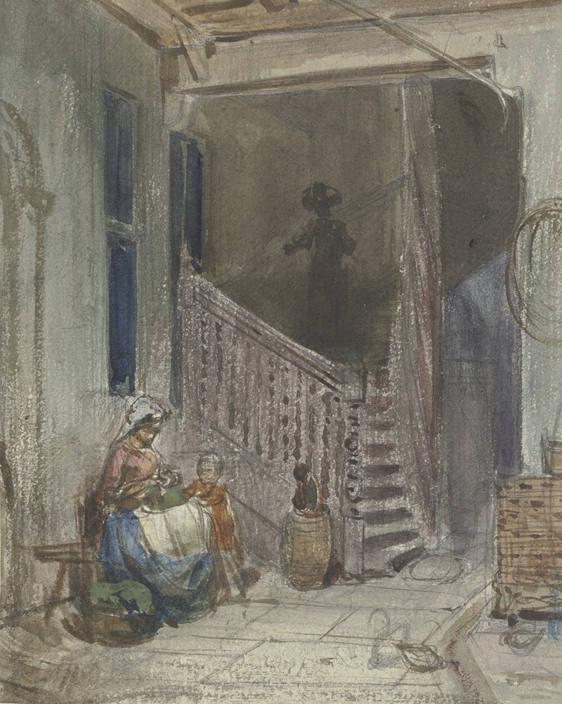 Philipp Rumpf - Yard with staircase