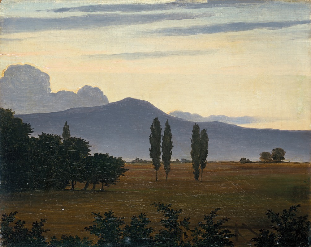 Philipp Veit - View to the Taunus Mountains