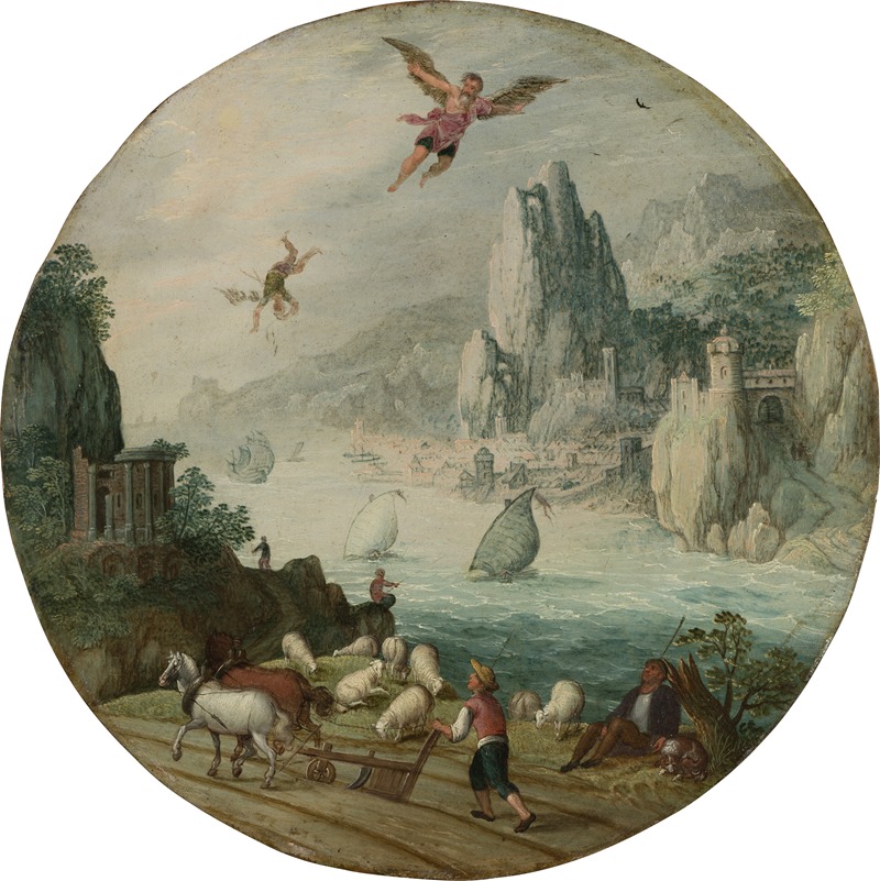 Tobias Verhaecht - The Fall of Icarus