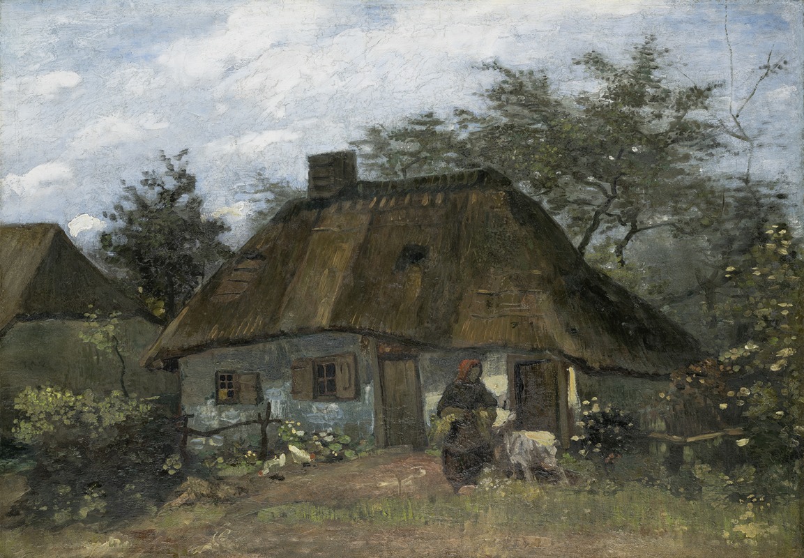Vincent van Gogh - Farmhouse in Nuenen