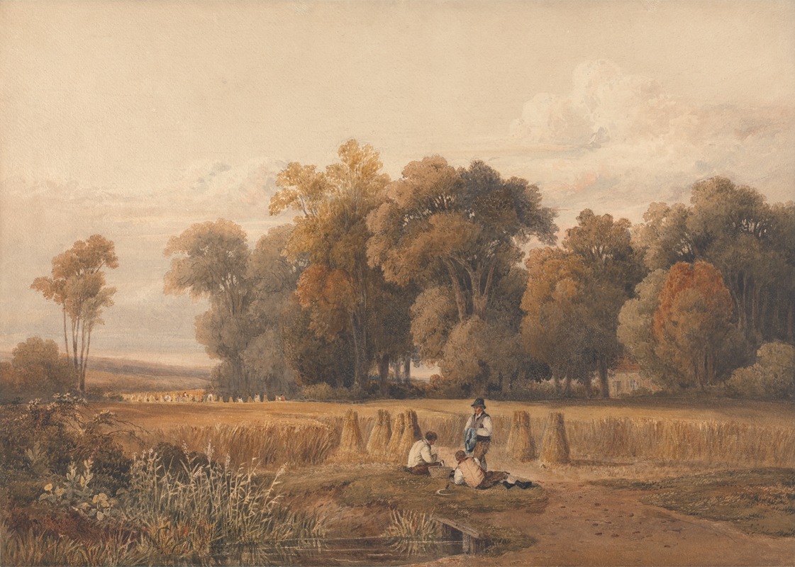 Charles Vincent Barber - Harvesting – The Noontide Rest