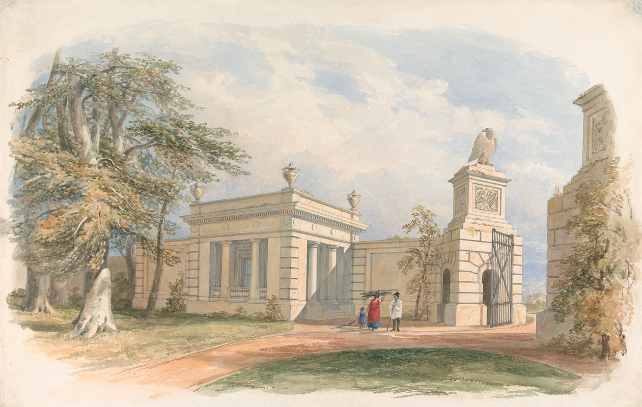 Edward Blore - Design for a Park Gateway