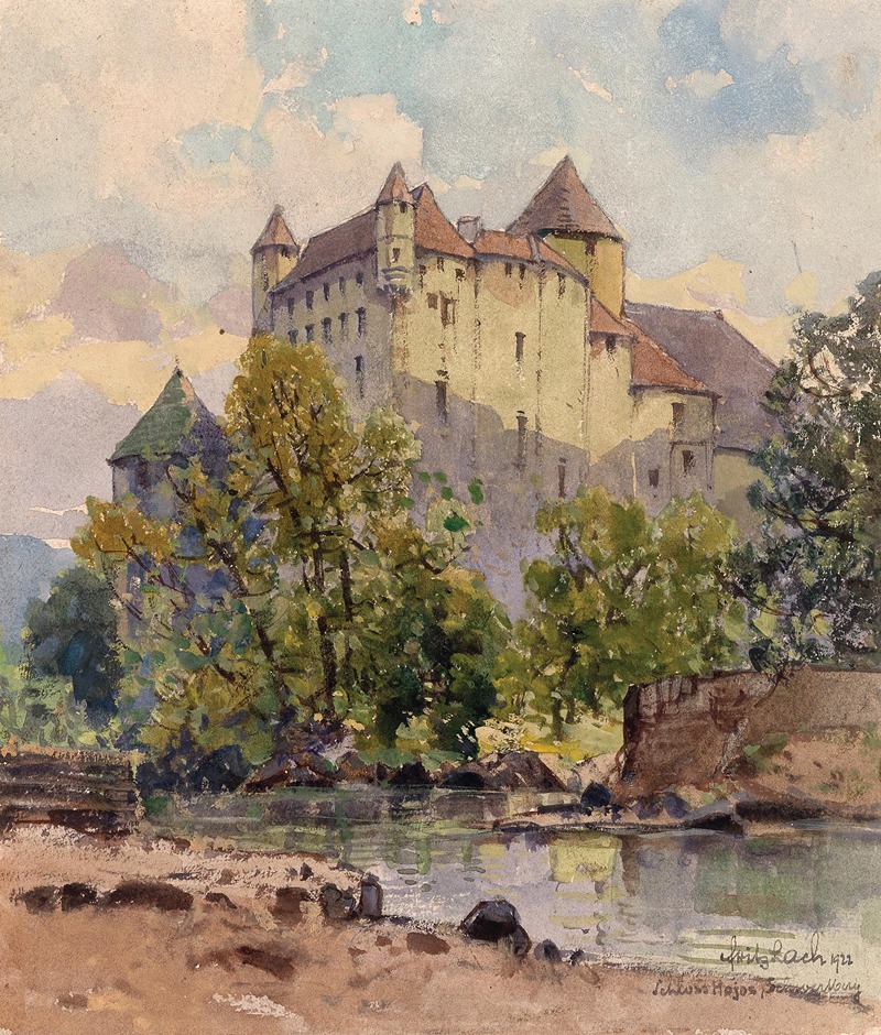 Fritz Lach - Schloss Hoyos, Schwertberg