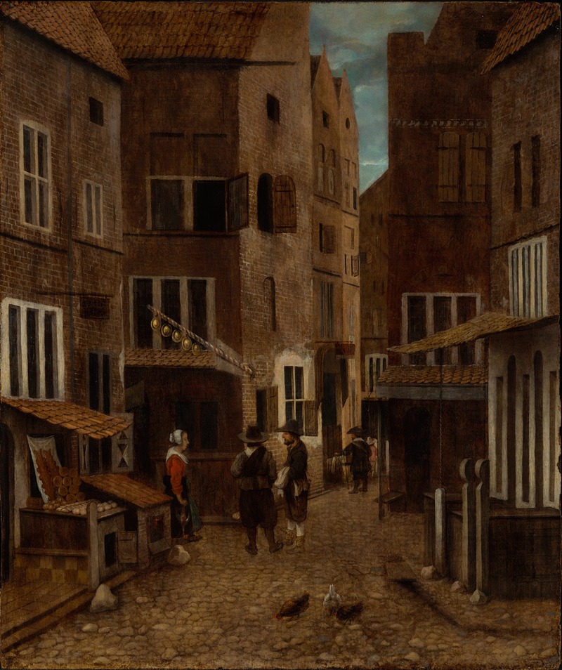 Jacob Vrel - Street Scene