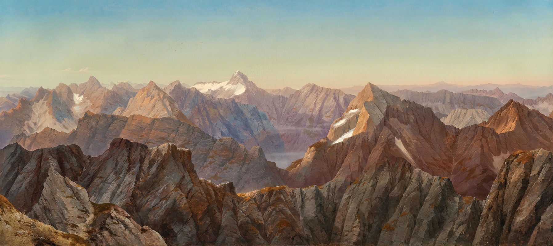 Markus Pernhart - A Panorama from the Mangart in the Julian Alps 4