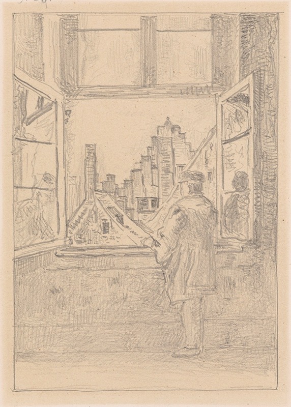 Henri de Braekeleer - Man at the Window