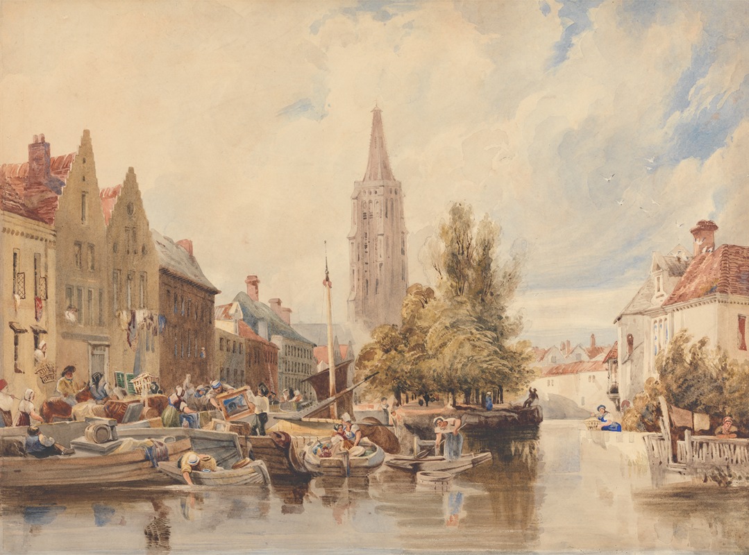 Samuel Austin - Church of Notre Dame, Bruges