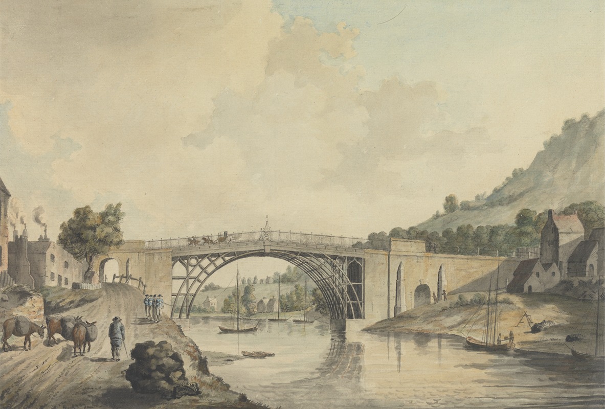 Thomas Frederick Burney - The Iron Bridge, Coalbrookdale