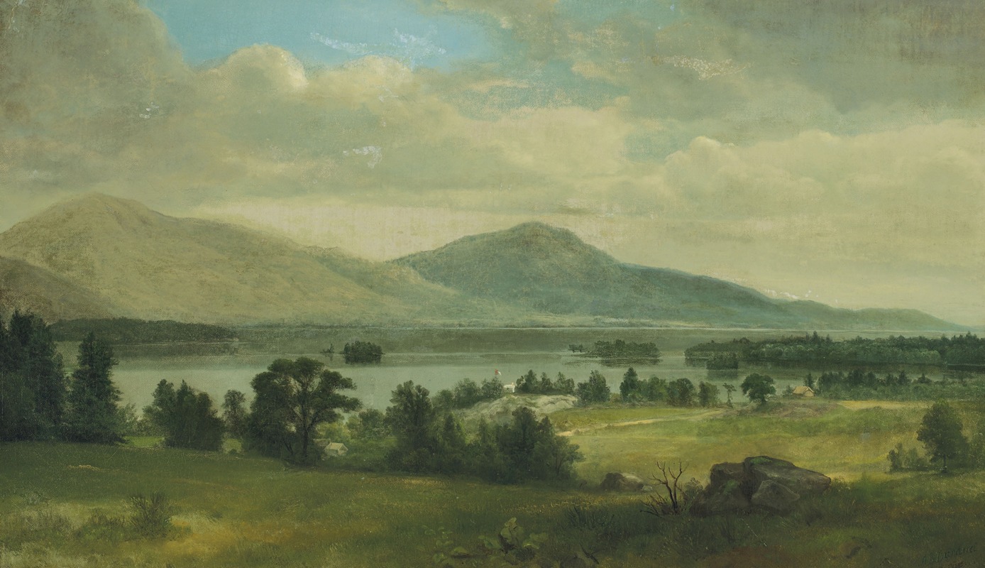 Asher Brown Durand - Summer on Lake George