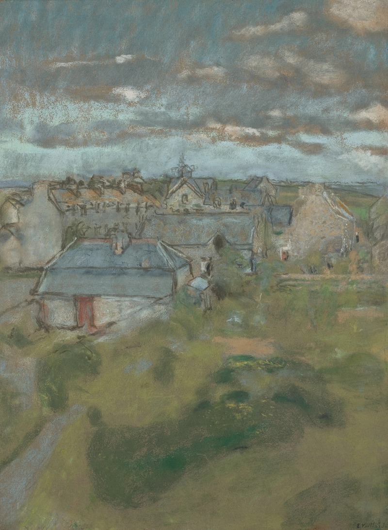 Édouard Vuillard - Les Toits