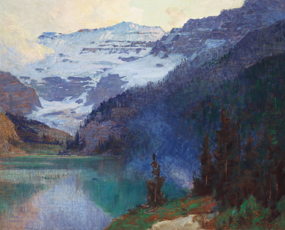 Edward Henry Potthast - Lake Louise
