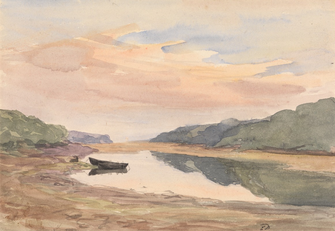 Edward Thompson Davis - Erne River, Ireland