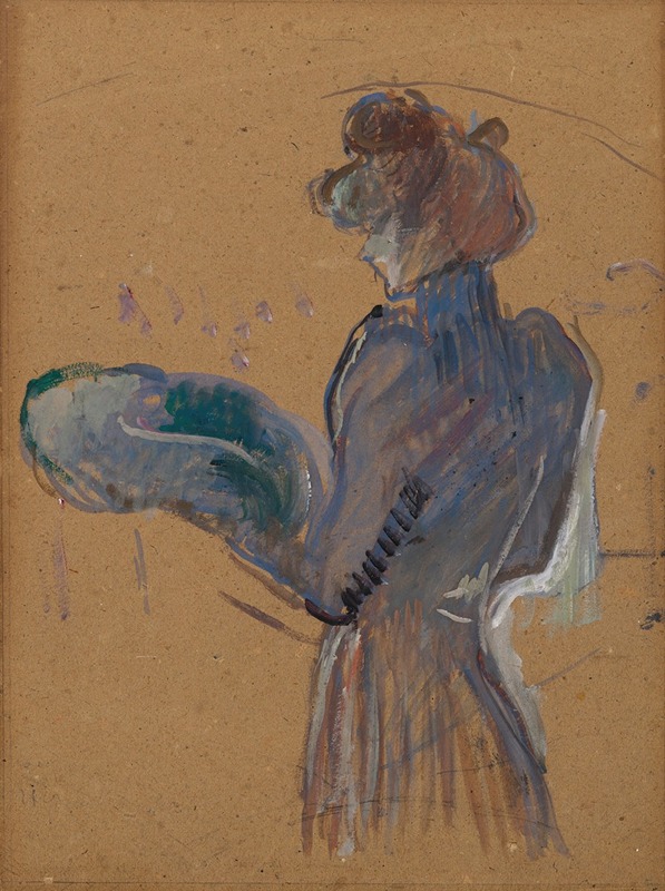Henri de Toulouse-Lautrec - La Modiste, Mademoiselle Margouin