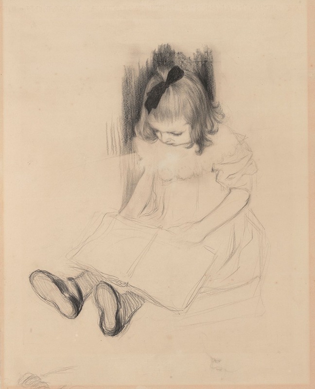 Henri Evenepoel - Girl Reading
