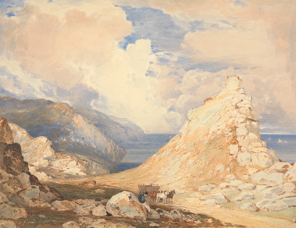 Francis Oliver Finch - Valley of Rocks, Lynton, North Devon