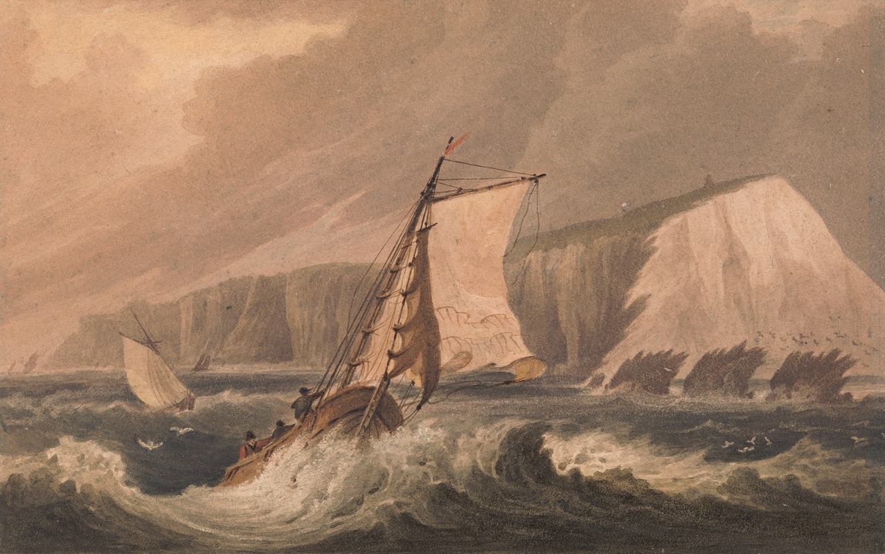 Frederick Calvert - The Needles, Isle of Wight