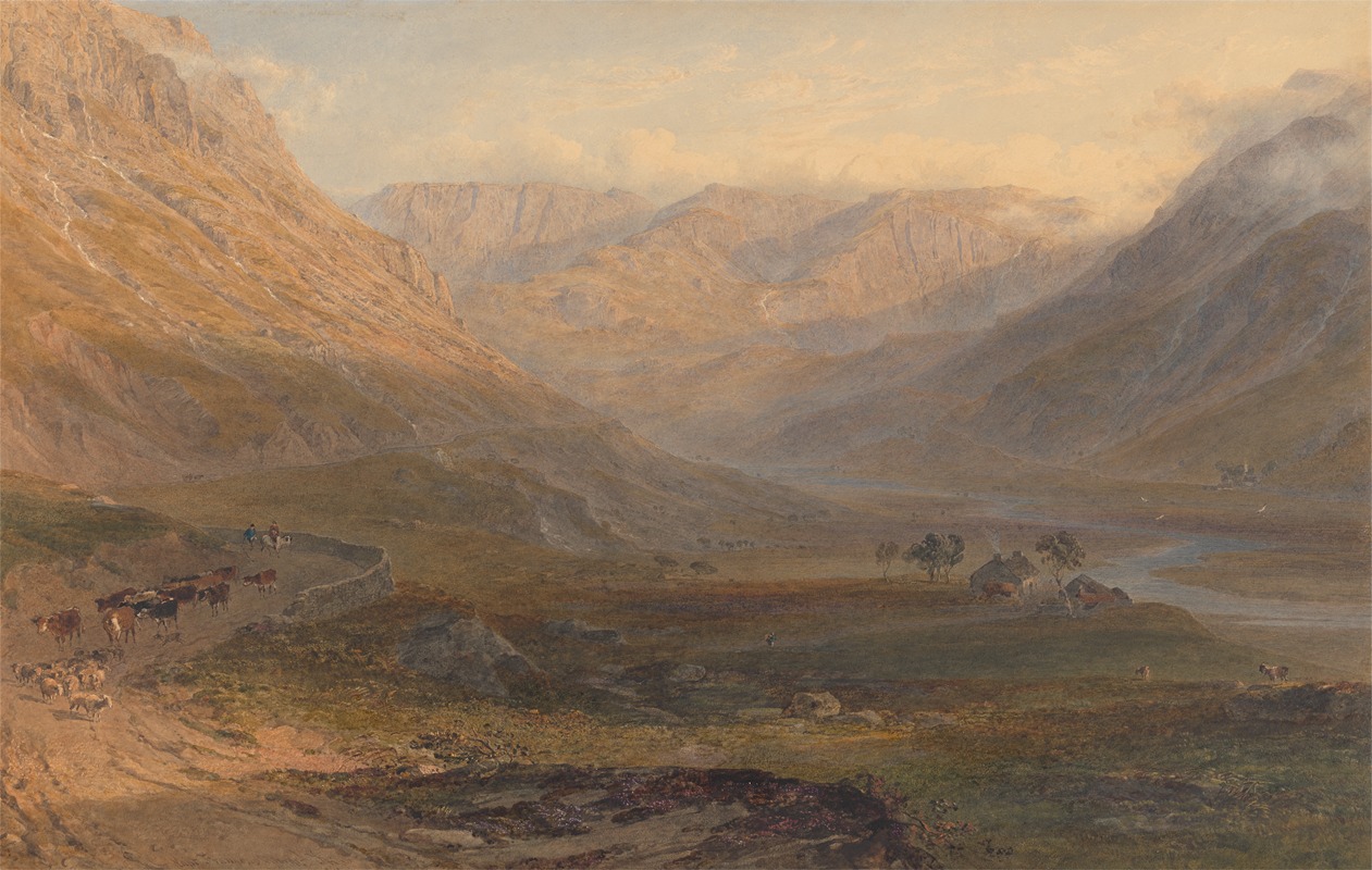 George Arthur Fripp - Nant Francon, North Wales