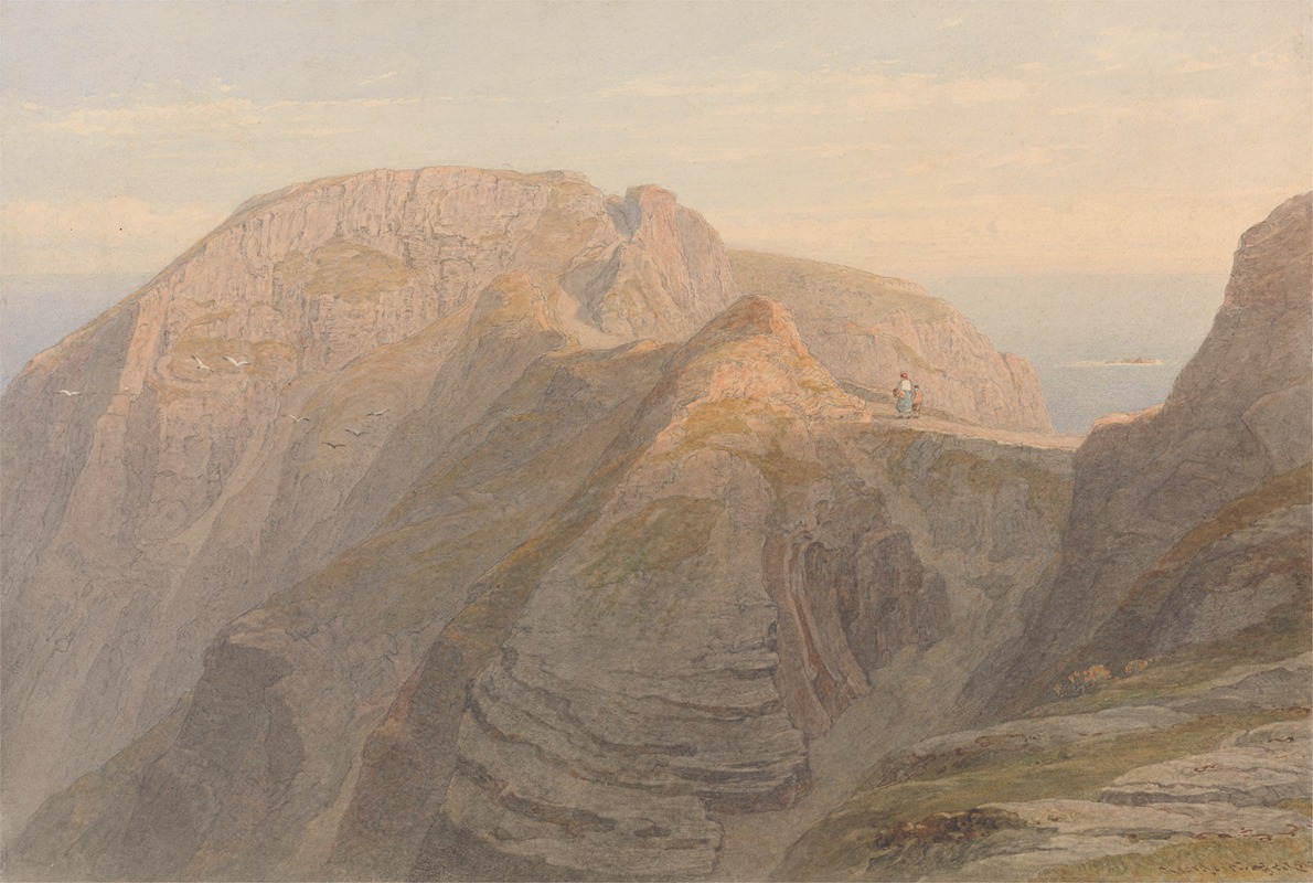 George Arthur Fripp - The Coupée, Isle of Sark