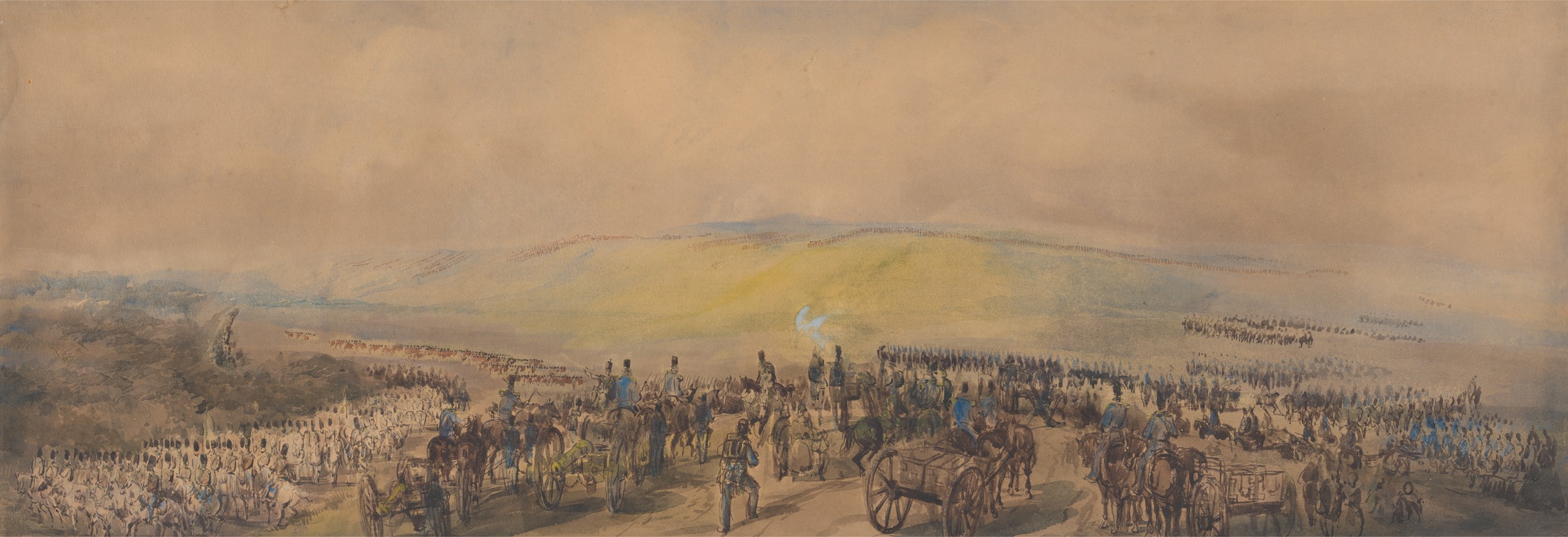 George Bryant Campion - Grand Field Day at Chobham Camp