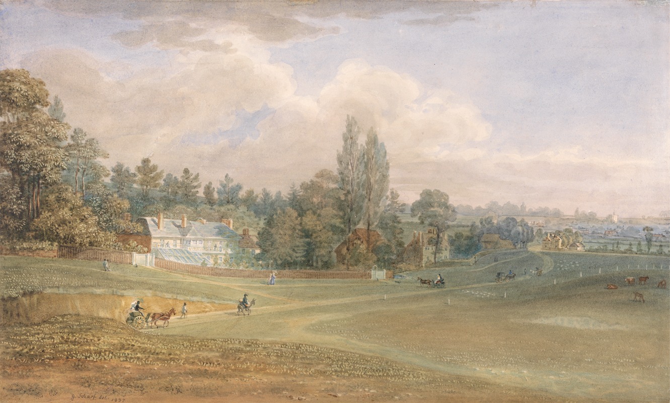 George Johann Scharf - Reigate Heath