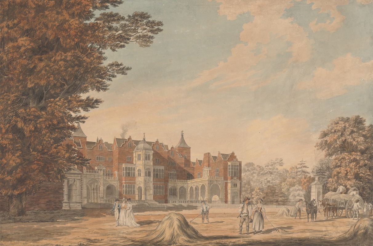 Holland House, Kensington by George Samuel - Artvee