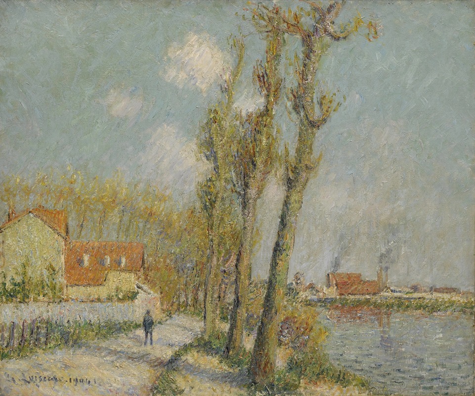 Gustave Loiseau - L’Oise à Pontoise
