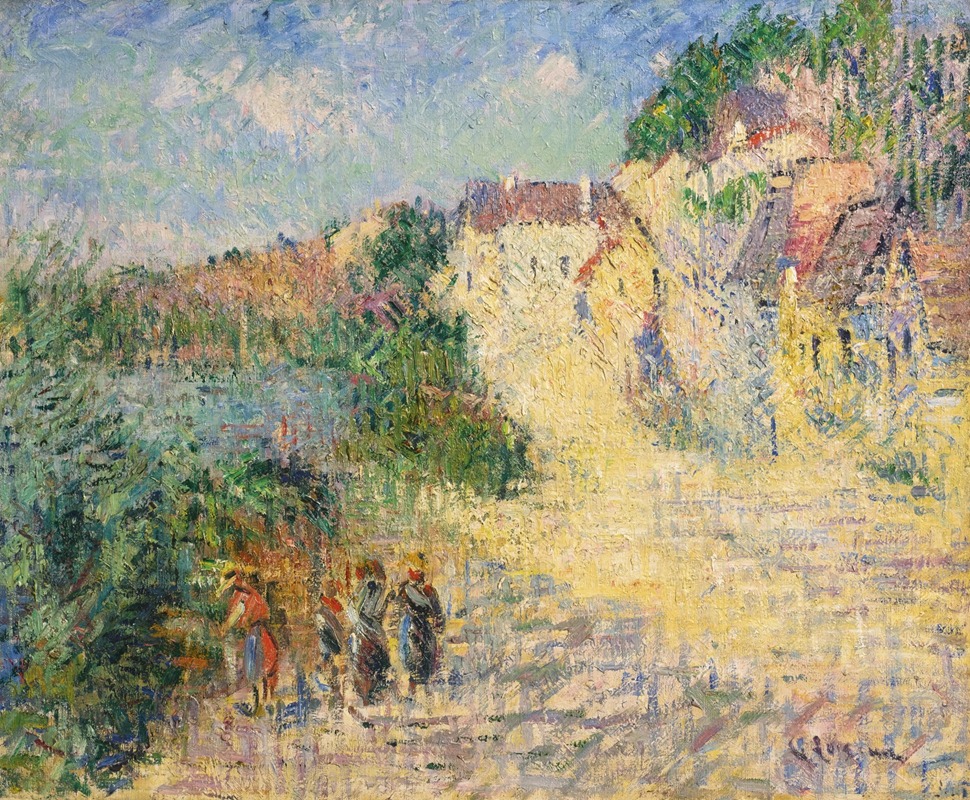 Gustave Loiseau - Paysage de Dordogne