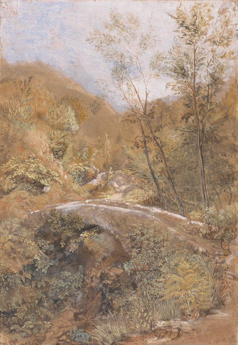 Hannah Linnell Palmer - Bridge at Corpo di Cava