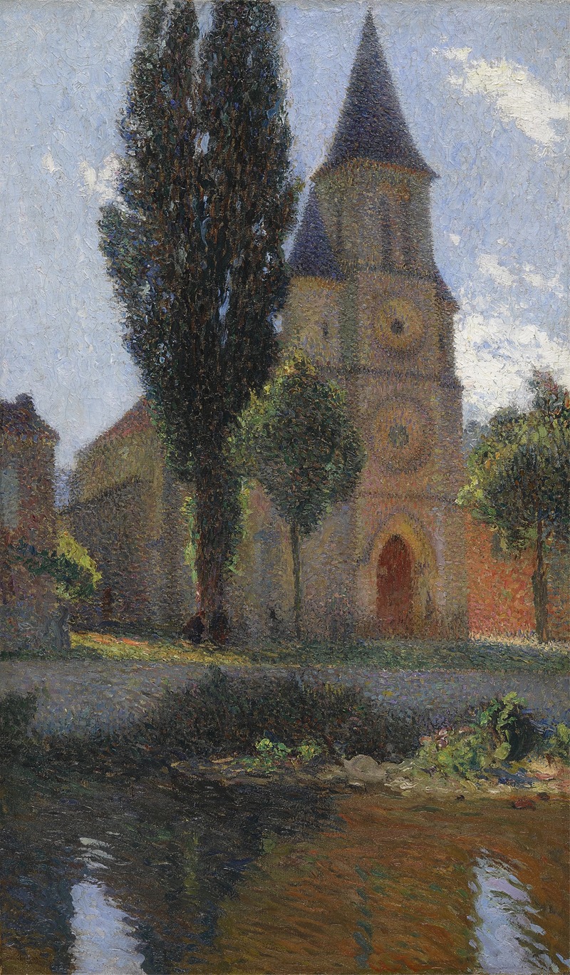 Henri Martin - L’Église de Labastide-du-Vert, un matin d’été