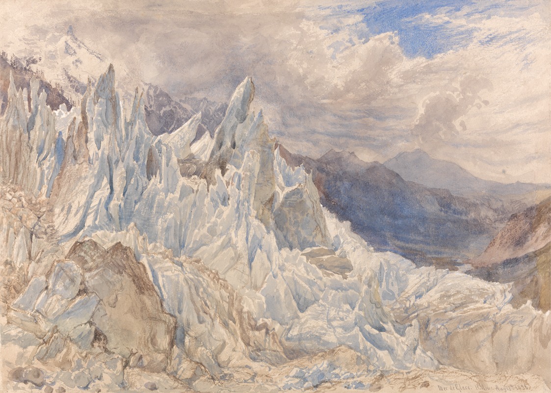 Henry Moore - Mer de Glace