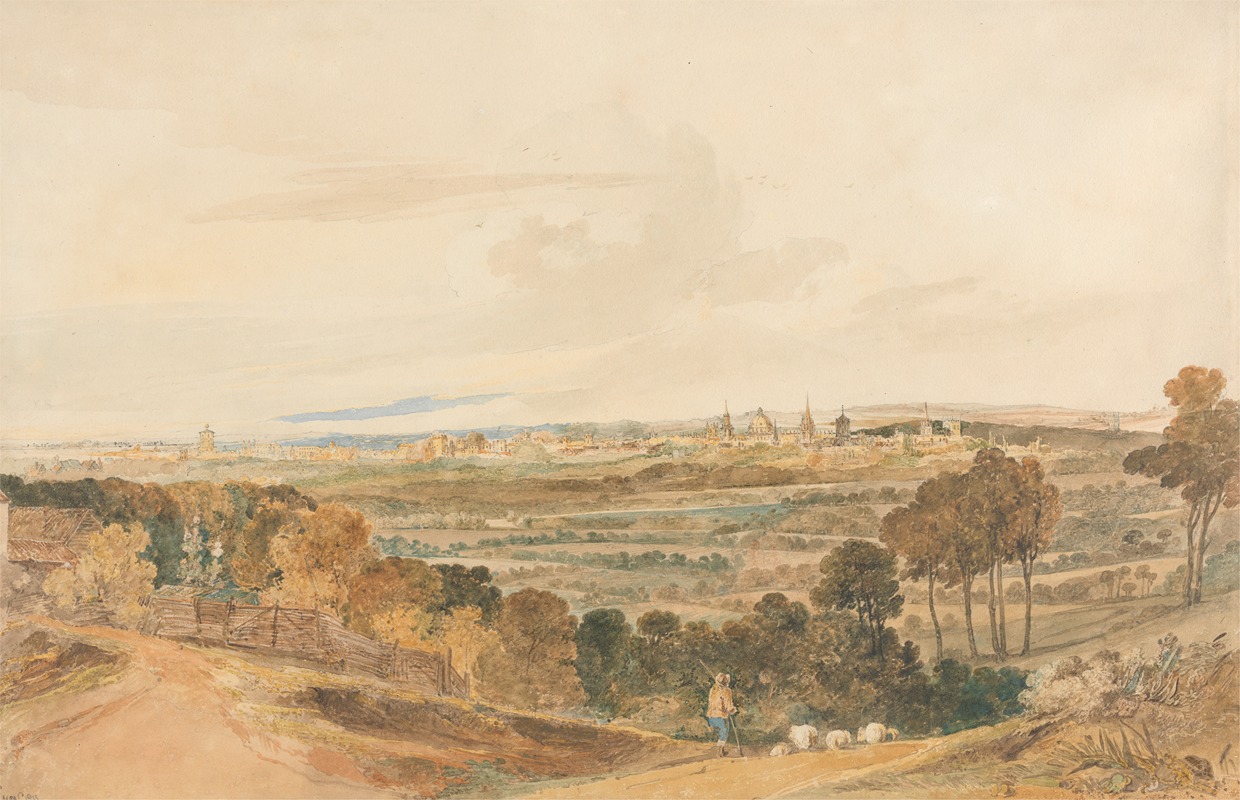 Hugh O'Neill - Oxford from Boar’s Hill