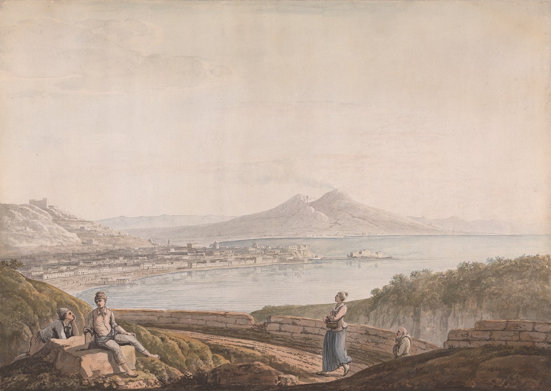 Jacob More - Naples from Posillipo