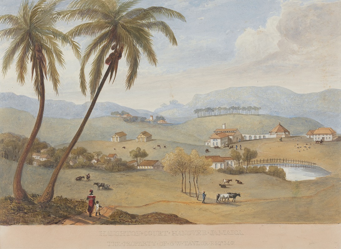 James Hakewill - Haughton Court, Hanover, Jamaica