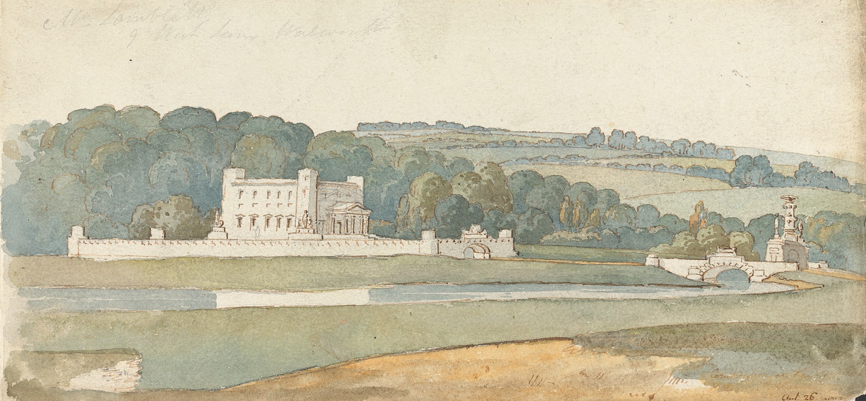 James Playfair - Design for a Country Mansion