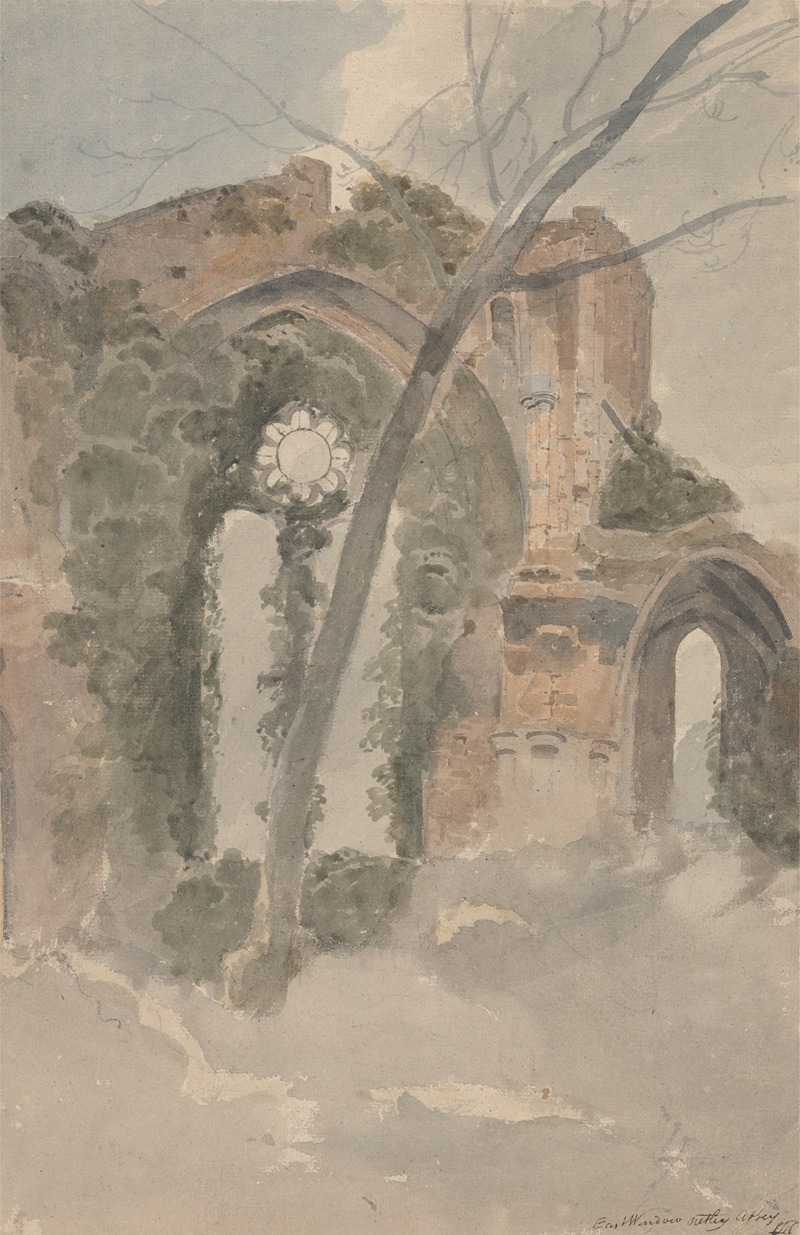 John Samuel Hayward - Netley Abbey, the East Window
