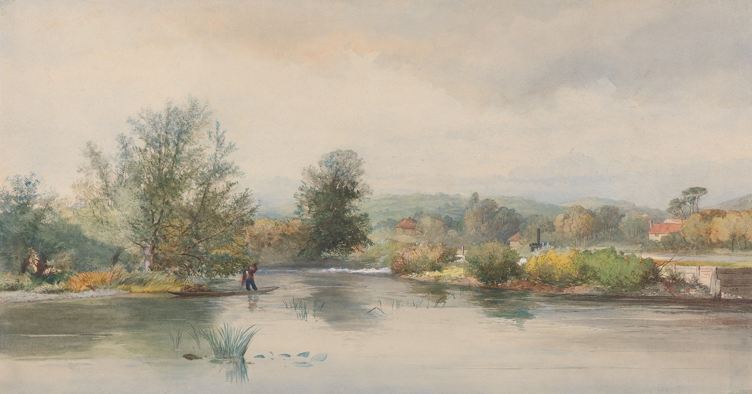 Jonathan Needham - Punt on a River