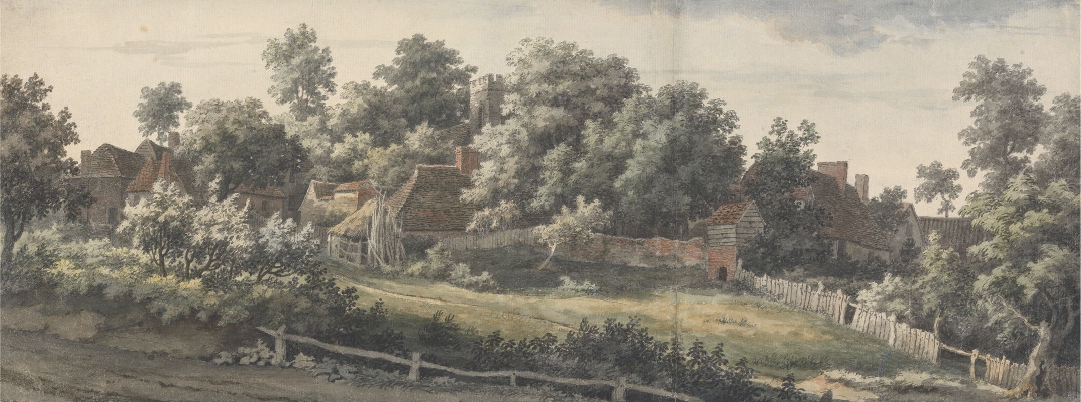 Jonathan Skelton - Harbledown, a Village near Canterbury