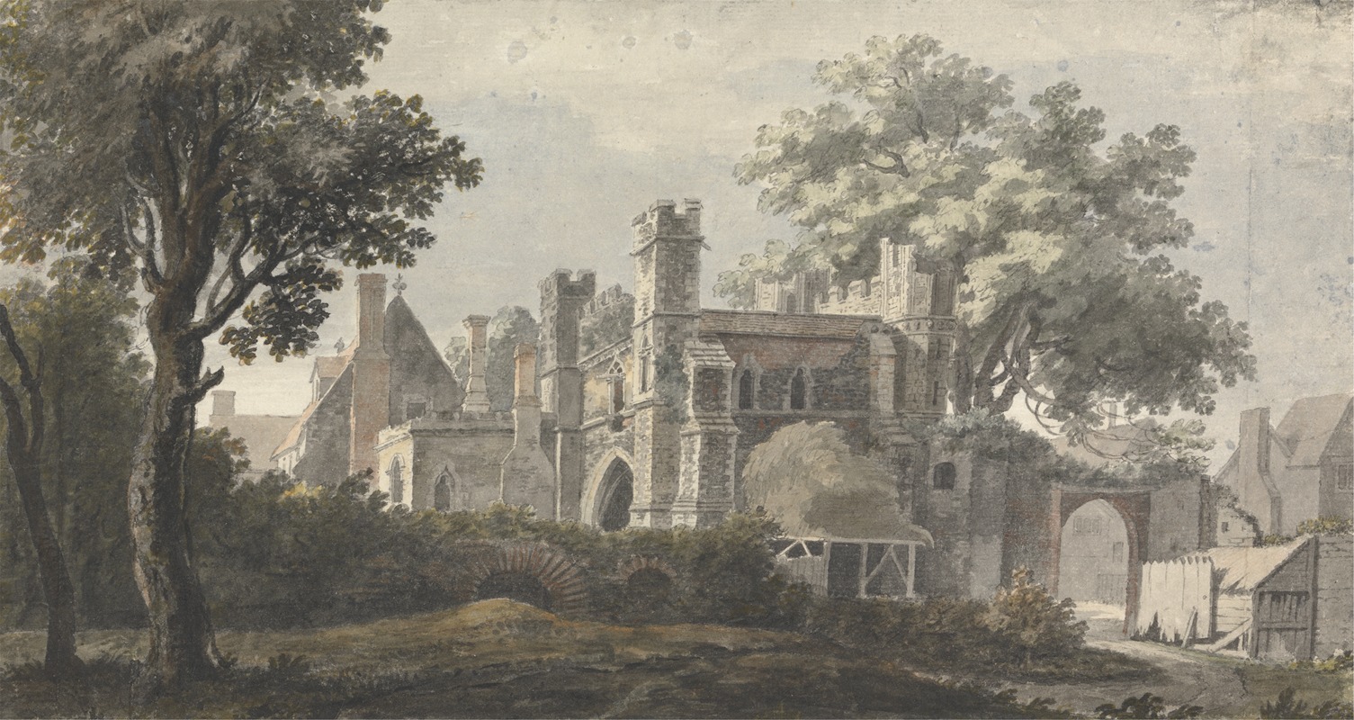 Jonathan Skelton - The Great Gate of St. Augustine’s Monastery, Canterbury