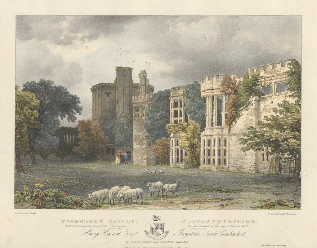 Louis Haghe - Thornbury Castle, Gloucestershire