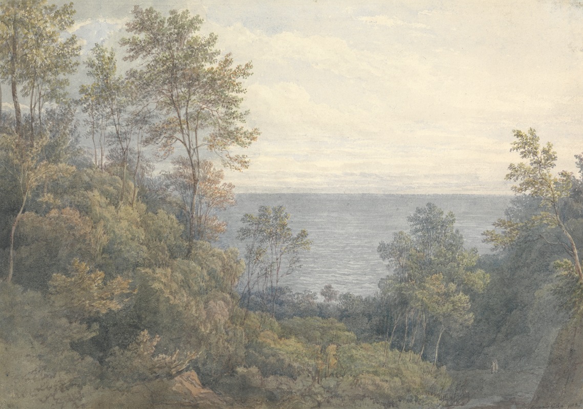 Mary Smirke - View from Fairlight near Hastings