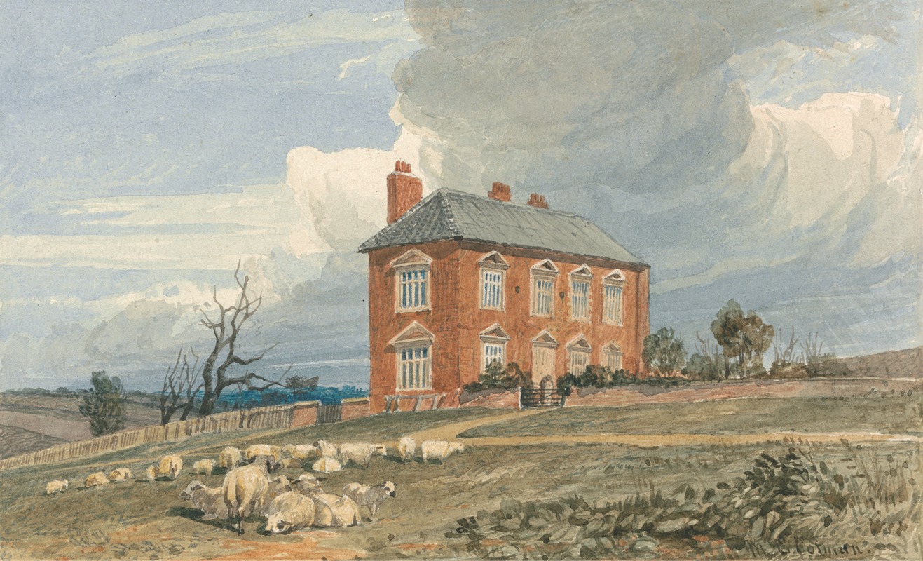 Miles Edmund Cotman - Irmingland Hall, Norfolk