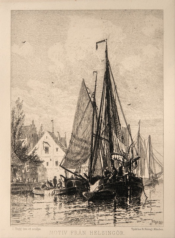 Jacob Hägg - Motif from Helsingør