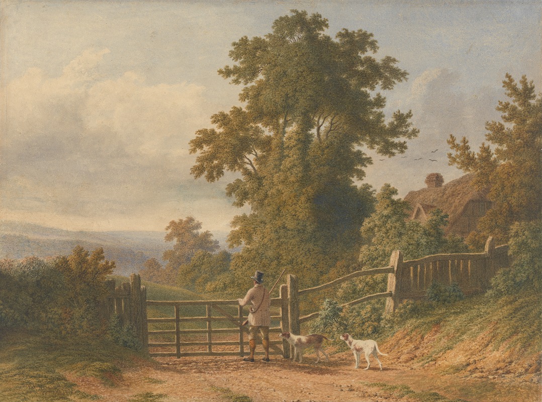 Patrick Nasmyth - Sportsman and His Dogs