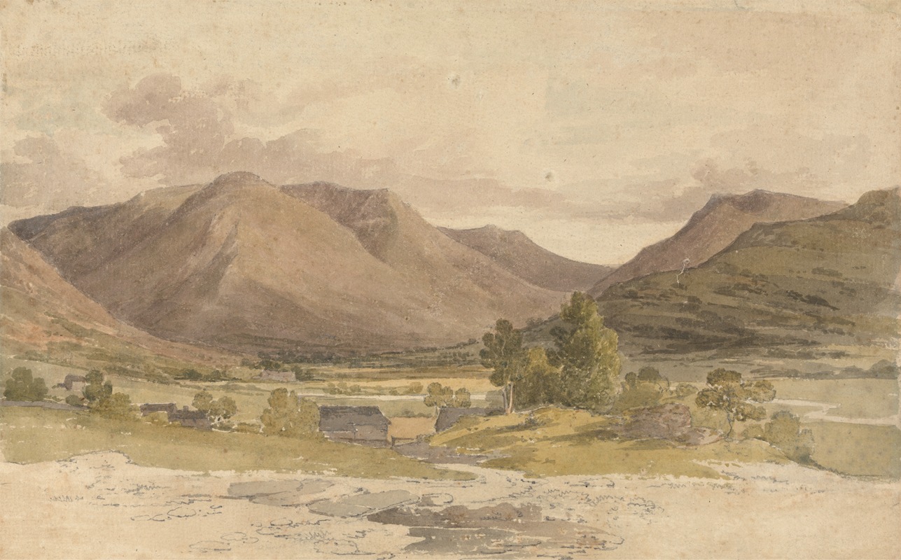 Paul Sandby Munn - View of Side Farm, Patterdale