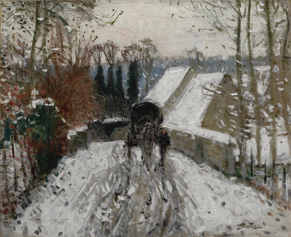 Pierre-Eugène Montézin - Effet de neige