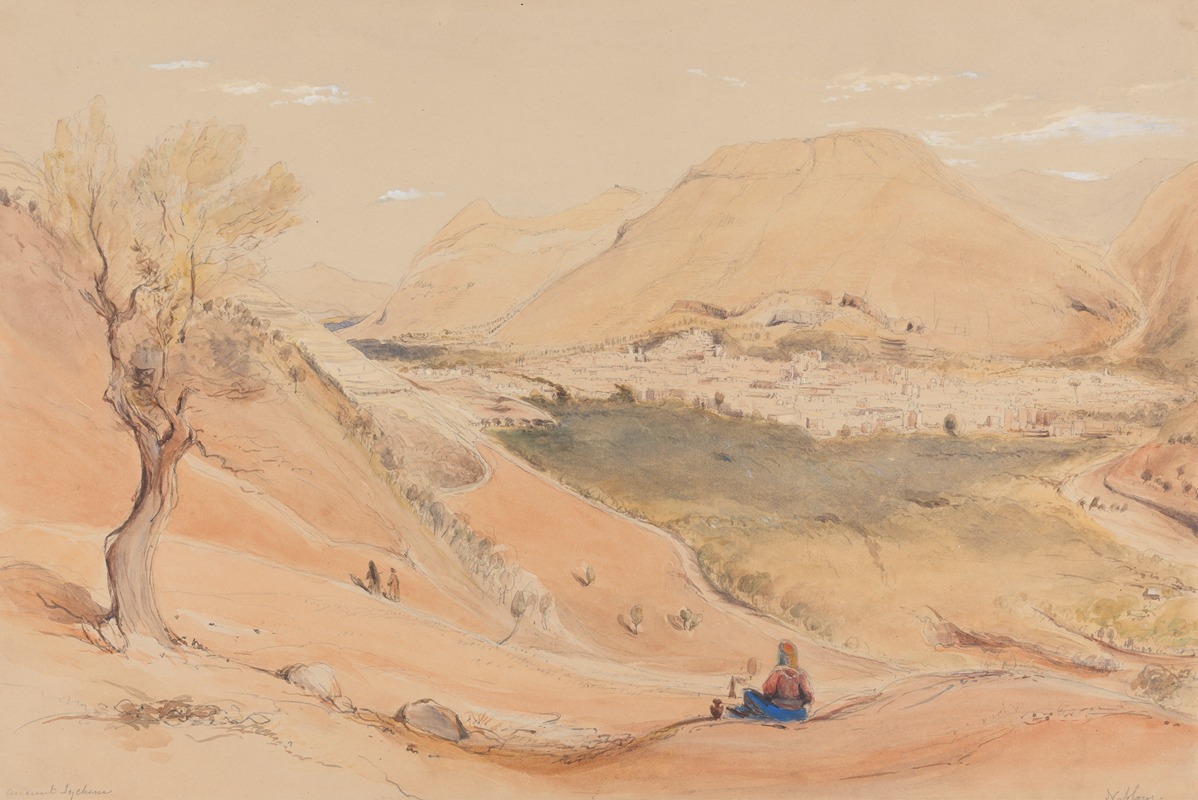 Rev. Edward Thomas Daniell - Nablous [Nablus], Jordan