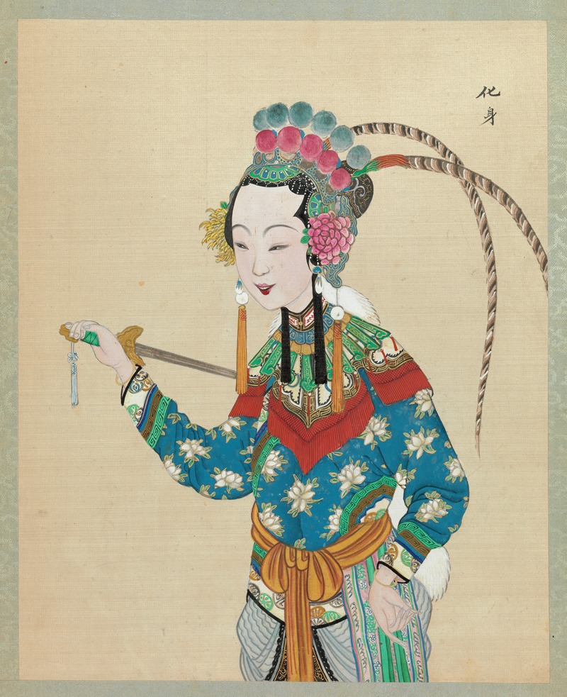 Anonymous - Portrait of Peking opera character 14