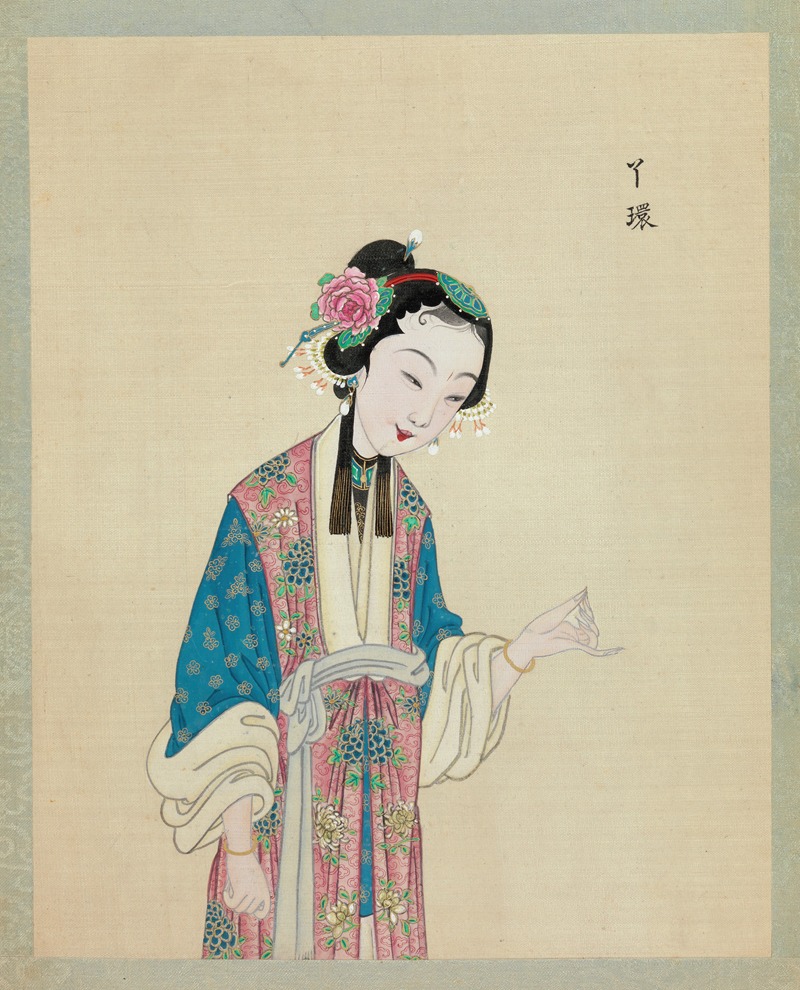 Anonymous - Portrait of Peking opera character 3